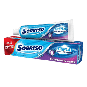 25052 CREME DENTAL TRIPLA PROTECAO SORRISO 120G